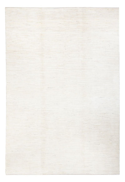 Gabbeh Persisch Teppich 202x297cm - Perserteppich Wollteppich - weiß