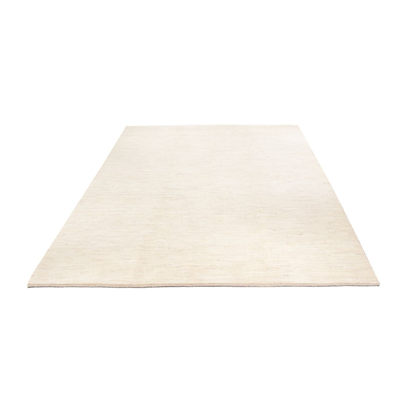 Gabbeh Persisch Teppich 202x297cm - Perserteppich Wollteppich - weiß