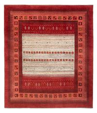Gabbeh Persisch Teppich 205x240cm - Perserteppich Wollteppich - mehrfarbig – product image