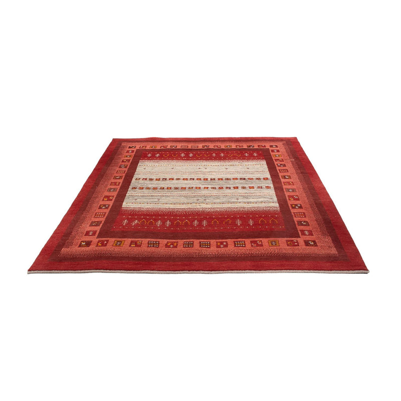 Gabbeh Persisch Teppich 205x240cm - Perserteppich Wollteppich - mehrfarbig