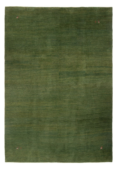 Gabbeh Persisch Teppich 207x293cm - Perserteppich Wollteppich - minzgrün