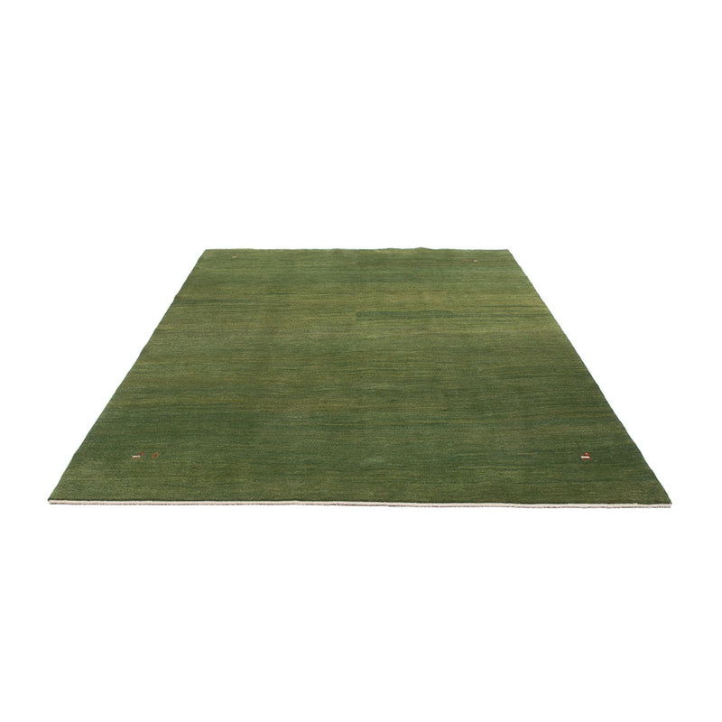 Gabbeh Persisch Teppich 207x293cm - Perserteppich Wollteppich - minzgrün