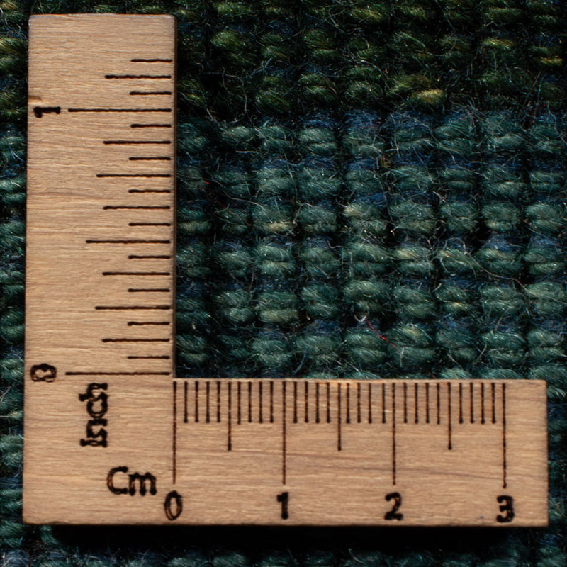 Gabbeh Persisch Teppich 61x87cm - Perserteppich Wollteppich - grün