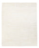 Gabbeh Persisch Teppich 155x195cm - Perserteppich Wollteppich - weiß
