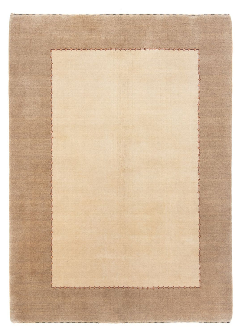 Loribaft Loom Teppich 125x182cm - Wollteppich - hellbeige