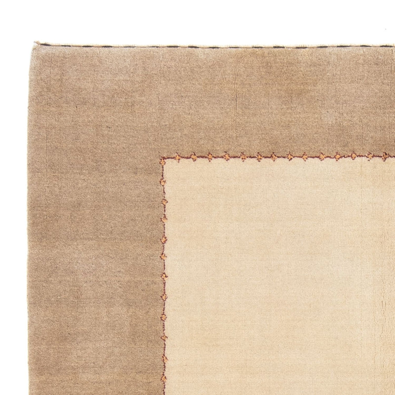 Loribaft Loom Teppich 125x182cm - Wollteppich - hellbeige