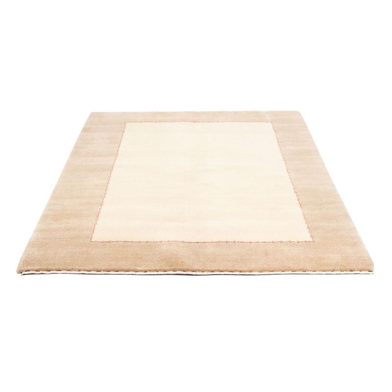 Loribaft Loom Teppich 125x182cm - Wollteppich - hellbeige