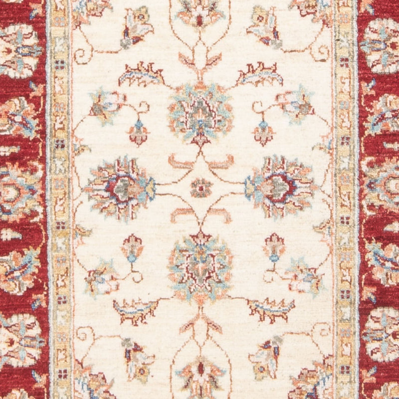 Ziegler Teppich 79x200cm - Orientteppich - mehrfarbig