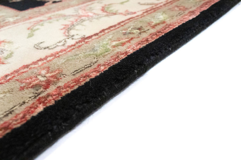 Ziegler Teppich 195x288cm - Orientteppich - schwarz