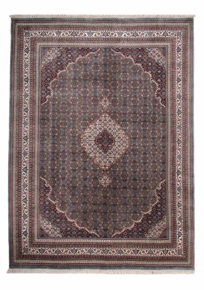Indo Bidjar Teppich 246x349cm - Orientteppich - dunkelgrau