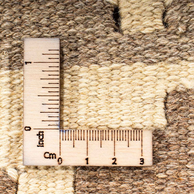 Kelim Fars Teppich 163x218cm - hellbraun