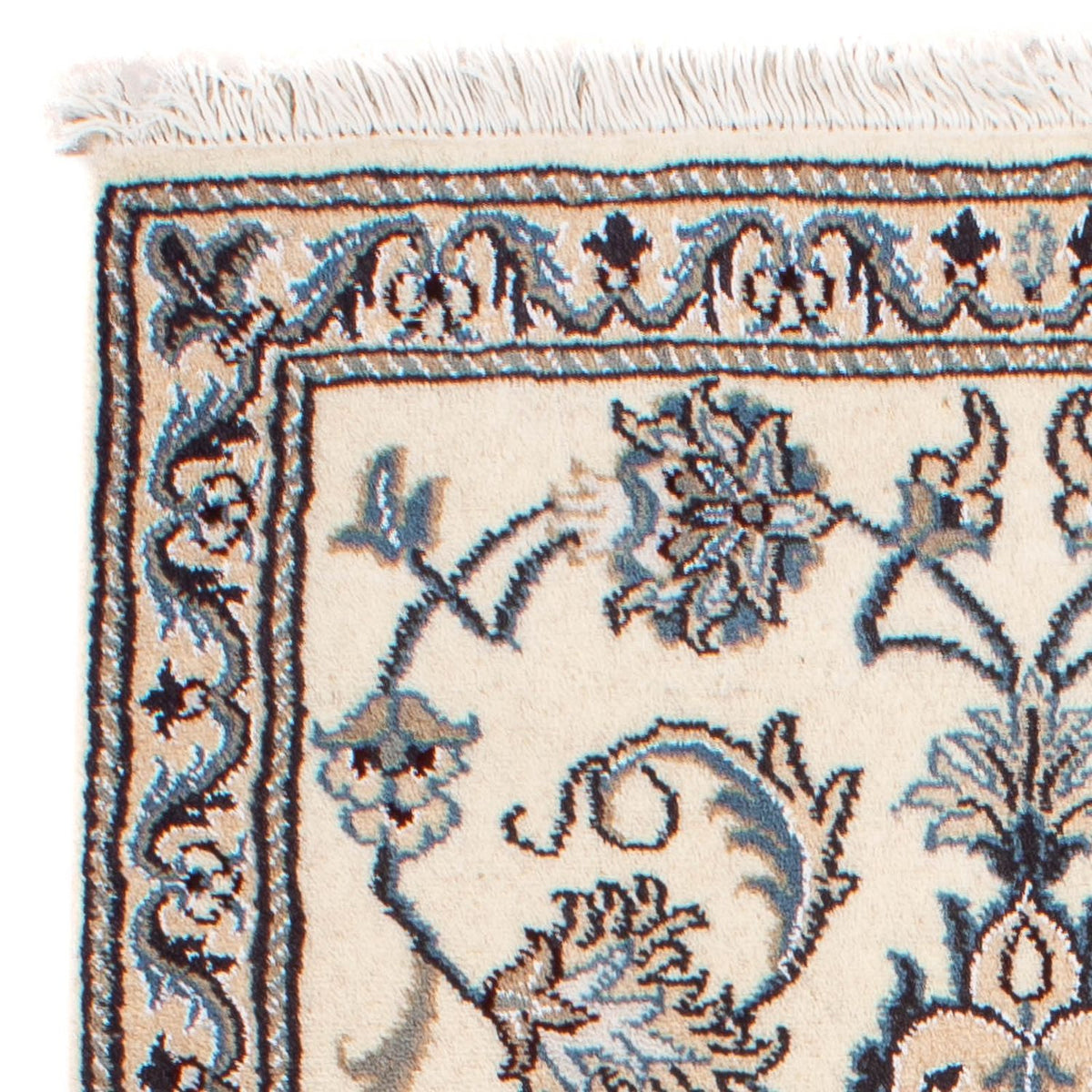Nain - 12La Teppich 68x140cm - Perserteppich - beige