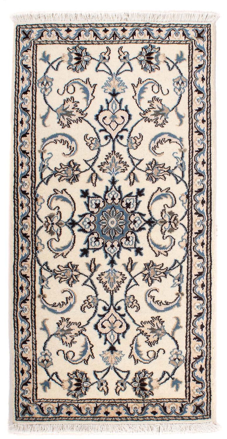 Nain - 12La Teppich 70x139cm - Perserteppich - beige