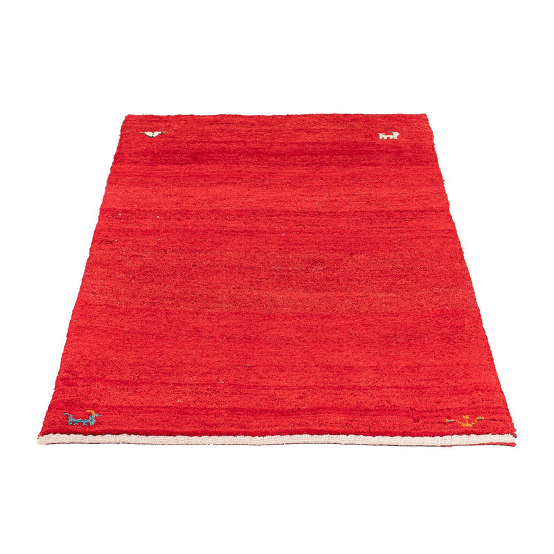 Loribaft Teppich Perser 76x130cm - Orientteppich - dunkelrot