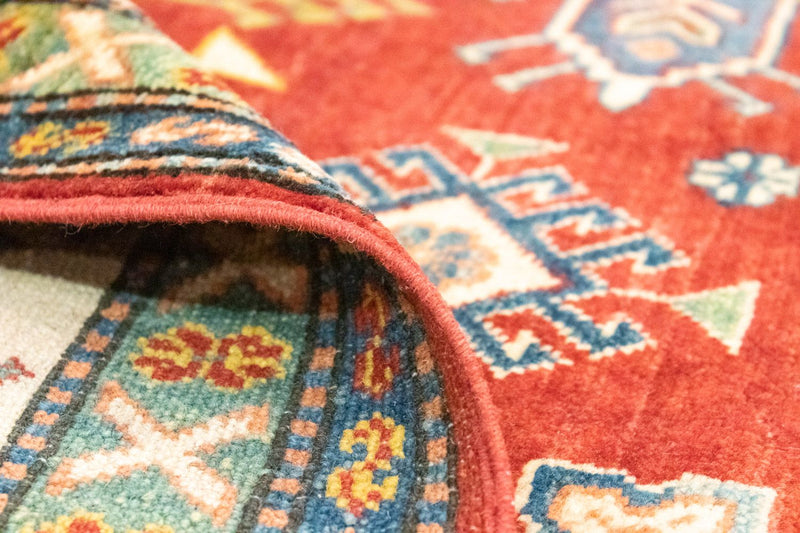 Kazak Teppich 188x253cm - Orientteppich - rot