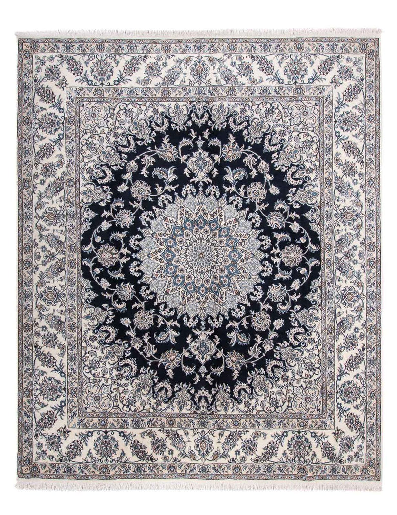 Nain - 12La Teppich 245x300cm - Perserteppich - dunkelblau