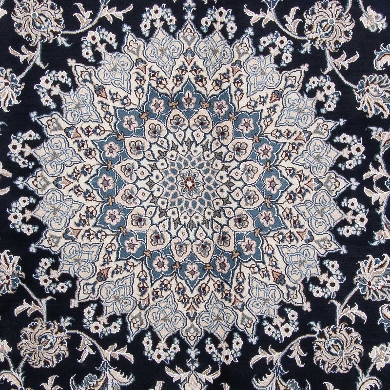 Nain - 12La Teppich 245x300cm - Perserteppich - dunkelblau