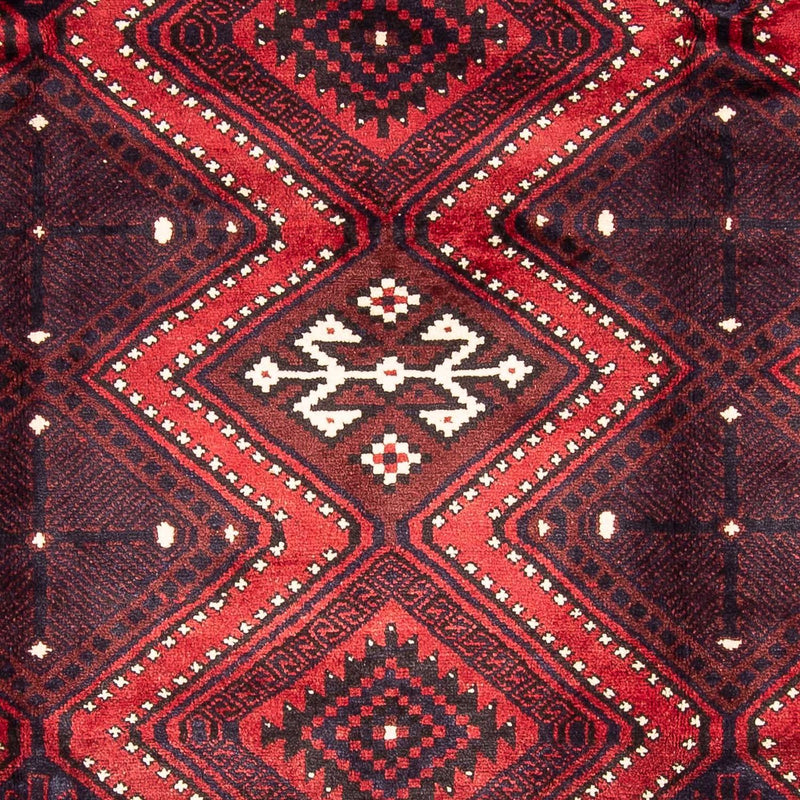 Ghashghai Teppich 226x310cm - Perserteppich - dunkelrot