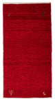 Loribaft Teppich Perser 68x134cm - Orientteppich - dunkelrot