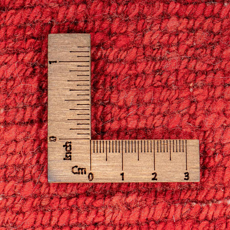 Loribaft Teppich Perser 68x134cm - Orientteppich - dunkelrot