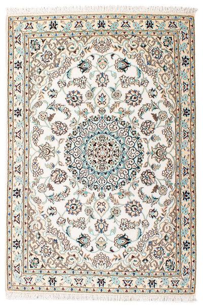 Nain - 9La Teppich 100x147cm - Perserteppich - beige