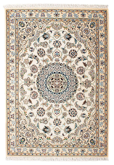 Nain - 9La Teppich 100x150cm - Perserteppich - beige