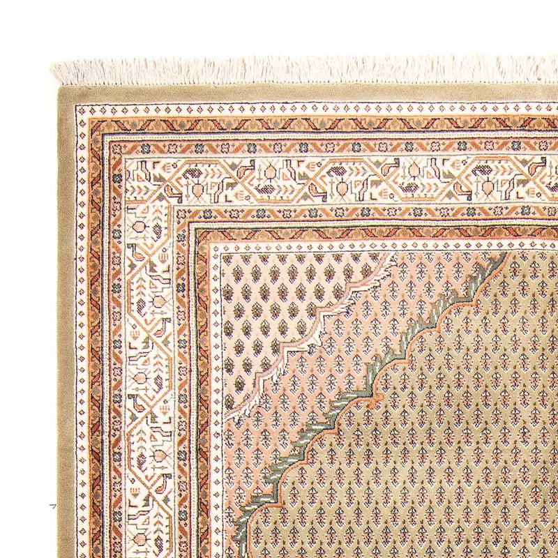 Indo Mir Teppich 176x238cm - Orientteppich - hellbeige