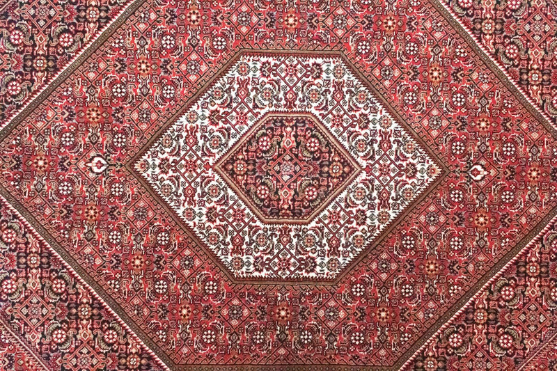 Bidjar Teppich 140x200cm - Orientteppich - rot