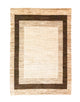 Gabbeh Teppich Indus 140x201cm - Wollteppich - beige
