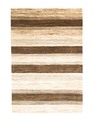 Gabbeh Teppich Indus 141x205cm - Wollteppich - beige – product image