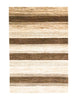 Gabbeh Teppich Indus 141x205cm - Wollteppich - beige