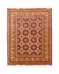 Afghan Teppich 152x190cm - Orientteppich - rost – product image