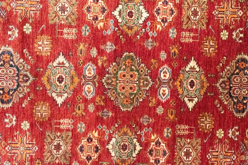 Kazak Teppich 158x199cm - Orientteppich - rot