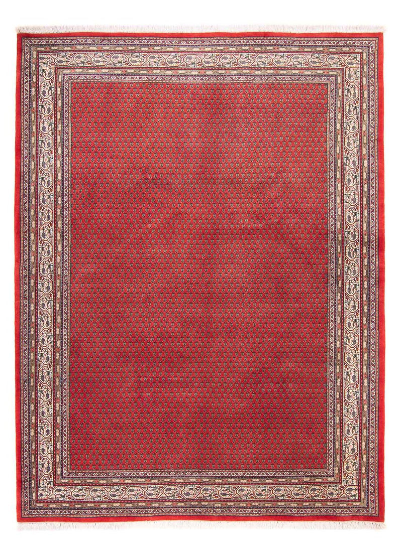 Indo Mir Teppich 173x239cm - Orientteppich - rot