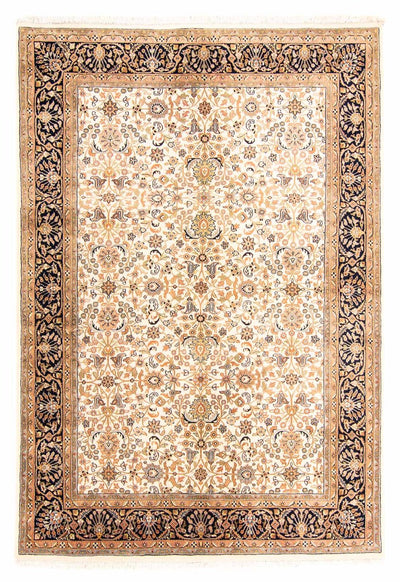 Indo Keshan Teppich 170x242cm - Orientteppich - beige