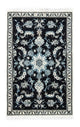 Perserteppich - Nain 90 x 131 cm - blau