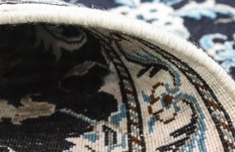 Perserteppich - Nain 90 x 131 cm - blau