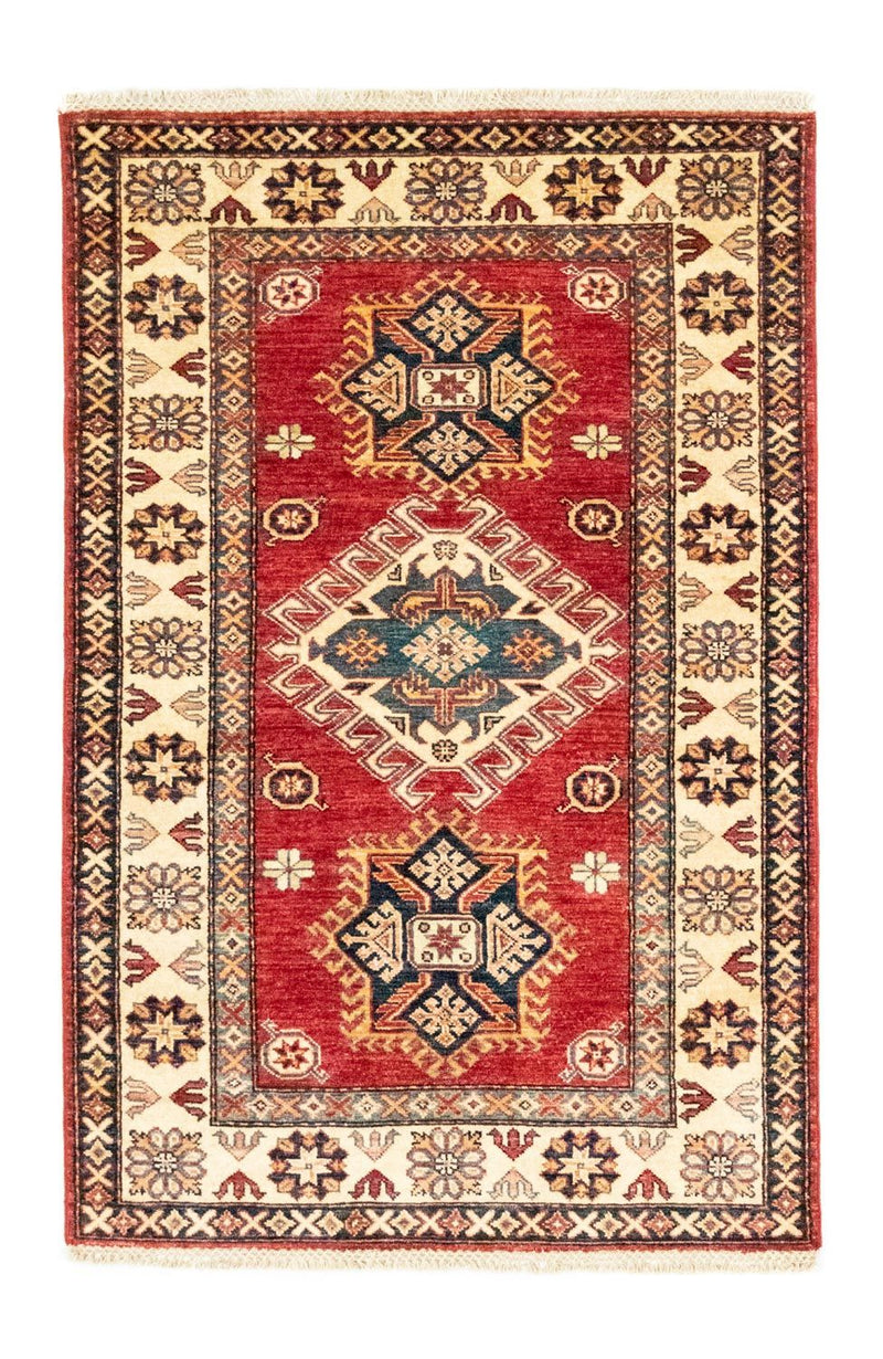 Kazak Teppich 101x152cm - Orientteppich - rot