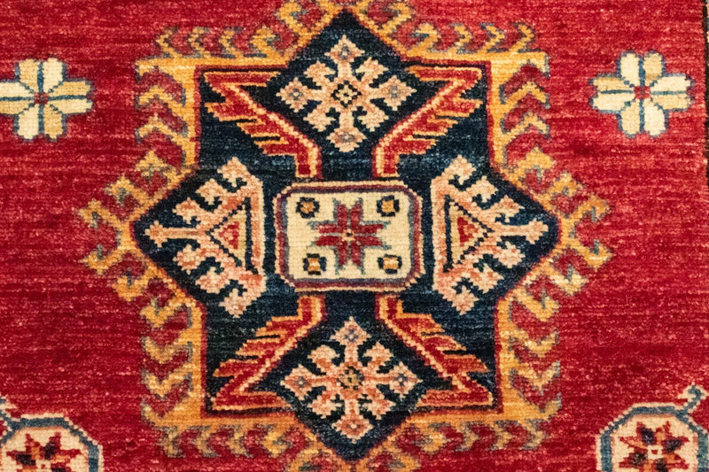 Kazak Teppich 101x152cm - Orientteppich - rot