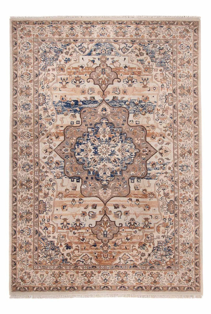 Designer Teppich 201x295cm - hellbraun