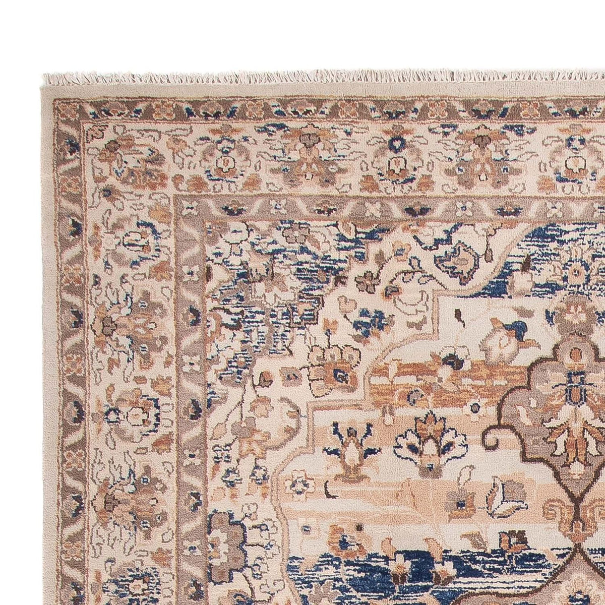 Designer Teppich 201x295cm - hellbraun