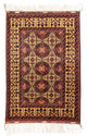 Afghan Teppich 100 x 150 cm - gelb