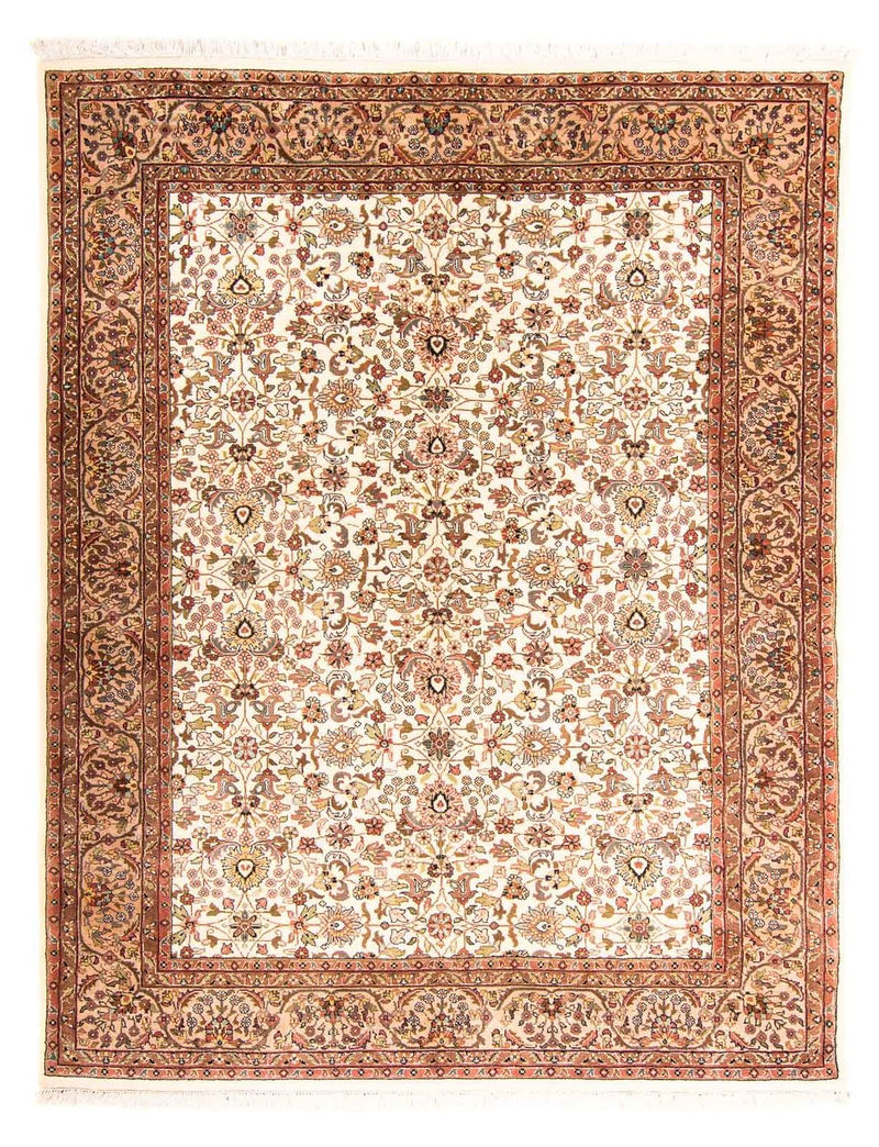 Indo Keshan Teppich 175x235cm - Orientteppich - beige