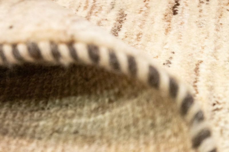 Gabbeh Persisch Teppich 100x144cm - Perserteppich Wollteppich - beige