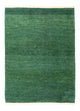 Gabbeh Teppich - Perser 106 x 152 cm - grün