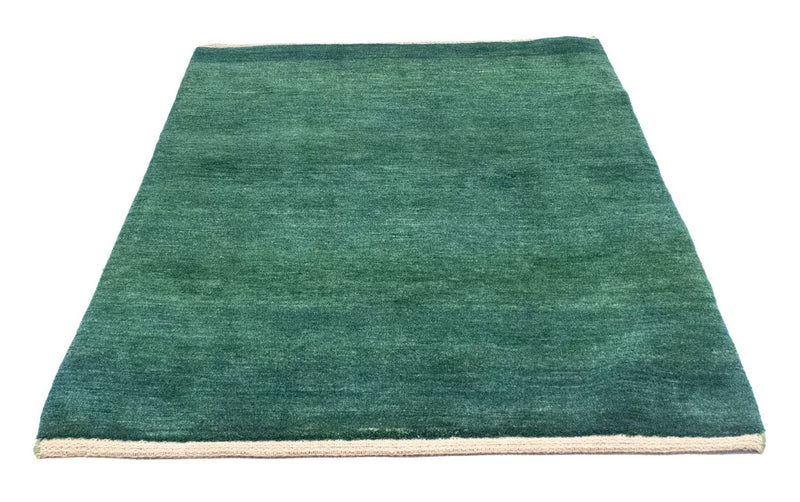 Gabbeh Teppich - Perser 106 x 152 cm - grün