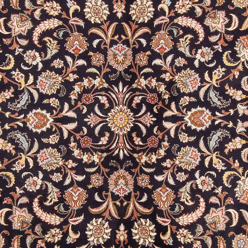 Täbriz - 50 Raj Teppich 250x305cm - Perserteppich - dunkelblau