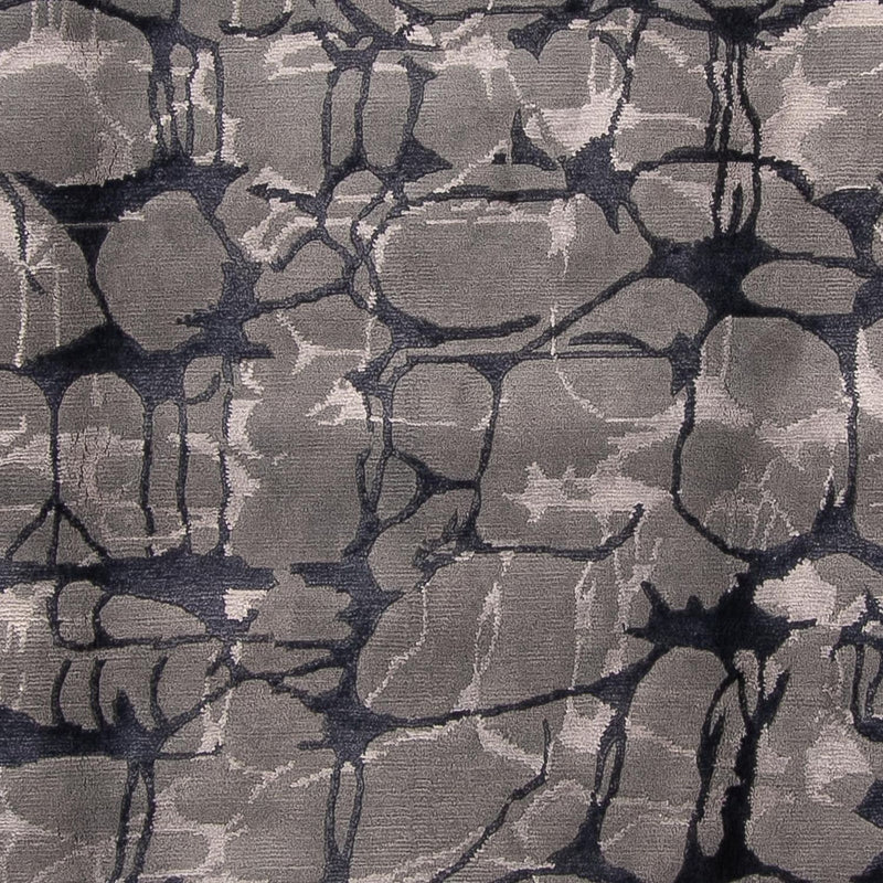 Designer Teppich 207x303cm - dunkelgrau