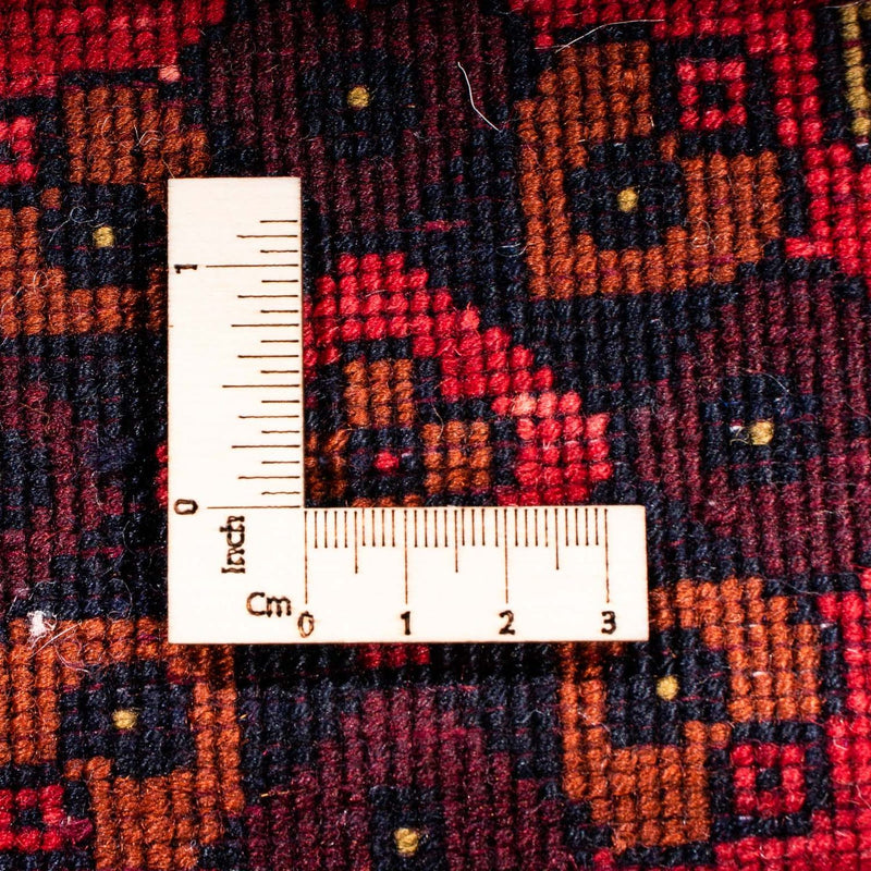 Khal Mohammadi Teppich 102x203cm - Orientteppich - dunkelrot