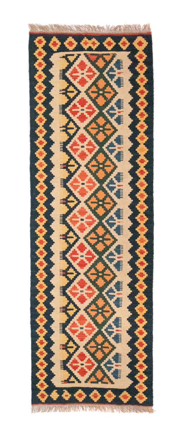 Kelim Fars Teppich 65x207cm - beige